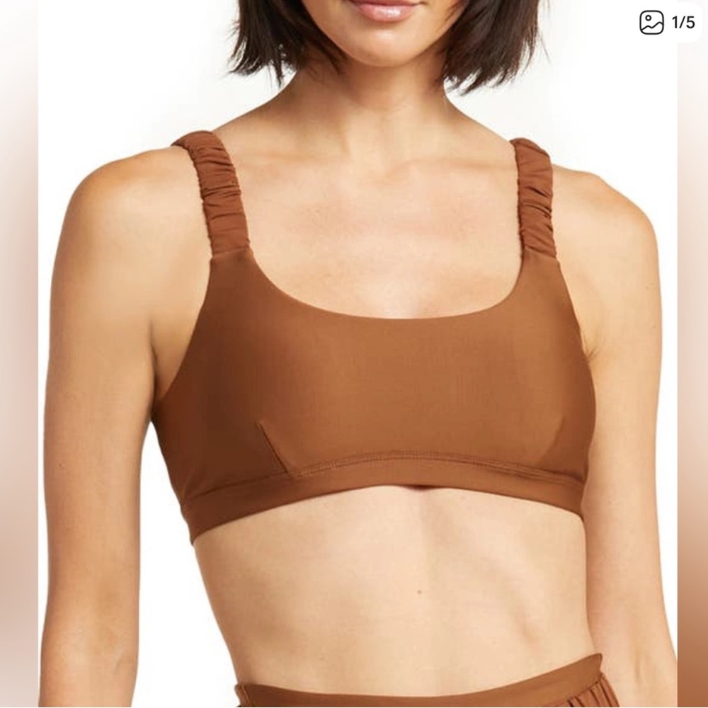 ALO | Airlift Charmer Bra Cinnamon